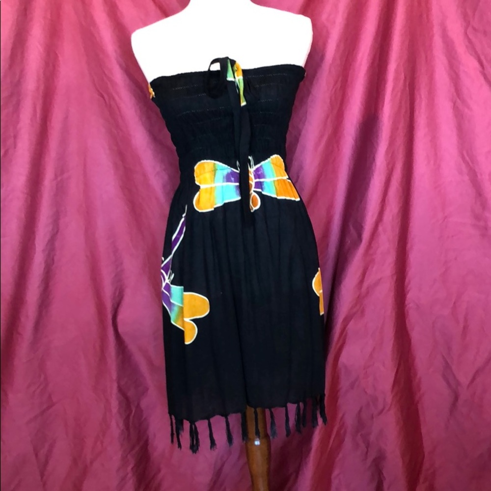 Strapless dress